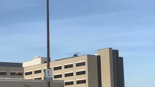 REACH Air Medical EC-130 T2 Startup + Take off from Banner Boswell Medical Center Sun City, AZ