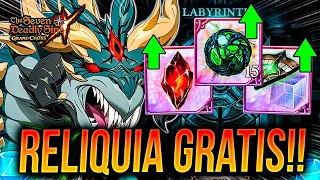 RELIQUIA DRAGÓN GRATIS PARA TODOS!!! 💎 TOMA LA MEJOR DECISIÓN! 🙂 | Seven Deadly Sins: Grand Cross