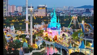 Парк Lotte World 🌎 🏰 Достопримечательности Южной Кореи 🇰🇷 Сеул