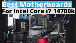 THE BEST MOTHERBOARDS FOR INTEL CORE I7 14700K FOR 2024! (TOP 3)