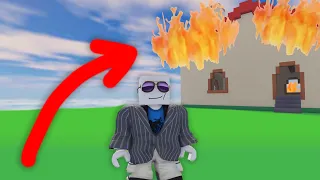 Roblox dont burn the house down...