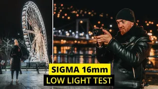 SIGMA 16MM f1.4 & SONY A6400 | LOW LIGHT TEST