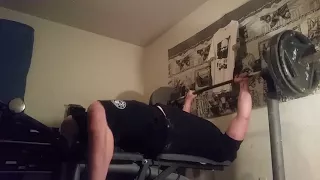 Closer Grip Bench Press 315 for 6 rep's