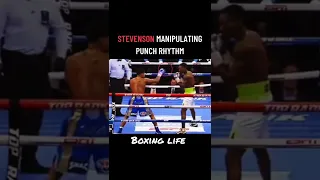 Shakur Stevenson Manipulating Punch Rhythm #boxing #shorts