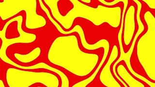 Retro Red & Yellow Background Loop