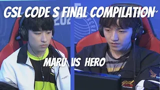 StarCraft II - GSL CODE S FINAL - herO vs. Maru (2022) Compilation