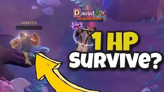 KILLED several 8.3 guys and survive on 1HP!💔