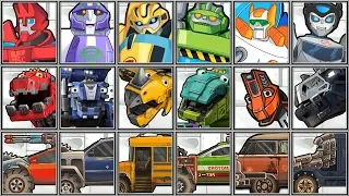 Rescue Bots Need For Speed + Earn To Die + DinoTrux | Show Me Games