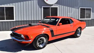 1970 Mustang Boss 302 (SOLD) at Coyote Classics