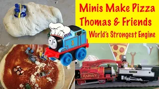 MINIS MAKE PIZZA Thomas & Friends | World's Strongest Engine | Toy Trains for Kids
