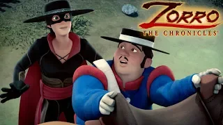 Zorro the Chronicles | Episode 11 | THE CATTLE DRIVE | Superhero cartoons