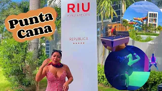 Hotel Riu República SOLO ADULTOS en Punta Cana  | Antro | 24 horas de Todo Incluido | Buen Servicio.