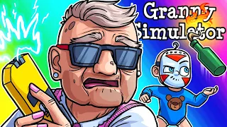 Granny Simulator Funny Moments - Todlerious Vs. Two Grannies!