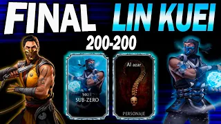 FINAL CONGELADA! Torre LIN KUEI Batalla 200 Mortal Kombat Mobile / Jhonny Mortal K