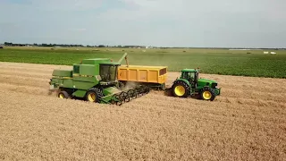 Tarweoogst / John Deere 1188 Hydro 4