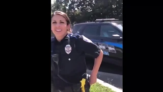 (Wow) She goes from 0 to 100 real quick!!!!!  1st amendment audit