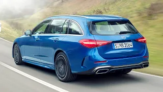 Новый Mercedes C-Class Estate 2022 - ПЕРВЫЙ ВЗГЛЯД: экстерьер, интерьер и Вождение (линия AMG)