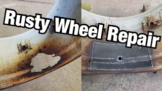 Rusty Rim Rebuild! Ford 5000 Restoration