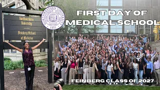 First Day of Medical School | Welcome Packet, Campus Tours, and Dean’s BBQ 👩🏾‍⚕️🧠👁️
