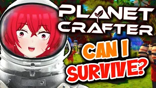 Can I Survive And Build The BEST Planet? Planet Crafter First Look |🔴LIVE Vtuber Gameplay