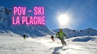 POV  Ski La plagne 2023