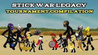 Tournament Compilation | Griffon, Final Boss,Giant,Golden Spearton,Jugger Knight Stick War Animation