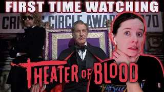 Theater of Blood (1973) | Movie Reaction | First Time Watching | Vincent Price is Brutal!