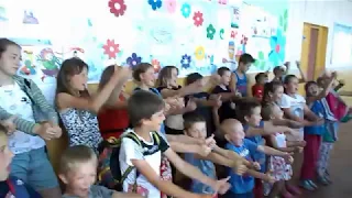 Новоіванівська школа. Закриття табору "Веселка" 2018
