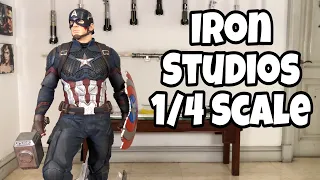 [ENG SUB] Avengers Endgame Captain America 1/4 Statue by Iron Studios