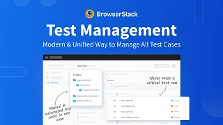 BrowserStack Test Management Overview