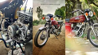 Restoration of Rx100 | Old pistons garage