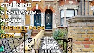 Stunning 5 Bedroom House Tour | Original Features & Serene Garden | Tufnell Park Gem