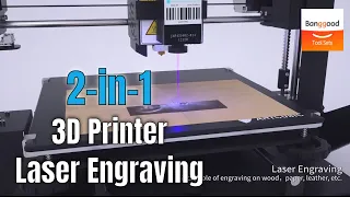 Anycubic Mega Pro Versatile 2-in-1 3D Printer & Laser Engraving - Banggood Tool Sets