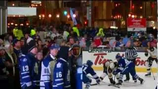 Leafs Fans Celebrate Kessel's 2-0 Goal (R1G6) - May/12/2013