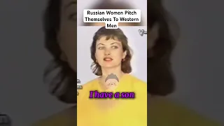 Russian Women Pitch Themselves To Western Men
