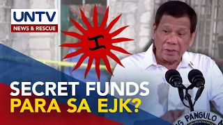 Umano’y paggamit ni ex-Pres. Duterte ng secret funds sa EJK, paiimbestigahan sa ICC – Magdalo