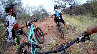 climbing Hell line Alice Springs