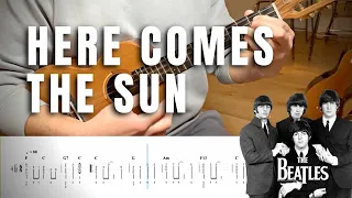 Here Comes The Sun - The Beatles (Ukulele Fingerstyle / Chord Melody)