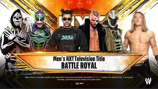 WWE 2k24 Six Man Battle Royal | BAD Bunny vs Axiom vs Darby Allin vs Penta El Zero vs LA Parka