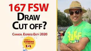 Prediction of Next FSW Draw II 167 Draw of  Express Entry Canada 2020 II Farhan Iqbal