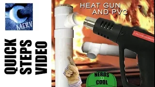 PVC vs HEATGUN –Take Apart Pipes the Easy Way