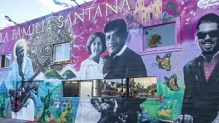 Mural Honoring Carlos Santana Family Unveiled in S.F. Mission District