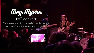 Meg Myers Live at The bronze peacock at House of Blues Houston (10-29-2018)