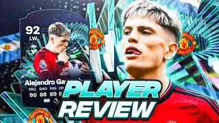 5⭐4⭐ 92 TOTS MOMENTS GARNACHO PLAYER REVIEW | FC 24 Ultimate Team