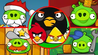 Angry Birds The Texture-ening - All Bosses (Boss Fight)