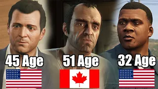 GTA V Characters VS Real World Example [NEW UPDATE 2020]