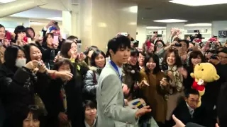 羽生結弦選手の仙台市役所表敬訪問動画