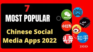 Top 7 most popular Chinese  social media apps in 2022