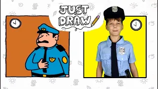 Just Draw Gameplay in Real Life| New Levels Walkthrough| Kid Skit