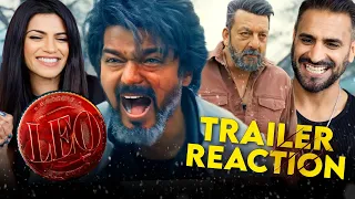 LEO - Official Trailer REACTION!! | Thalapathy Vijay | Lokesh Kanagaraj | Anirudh Ravichander